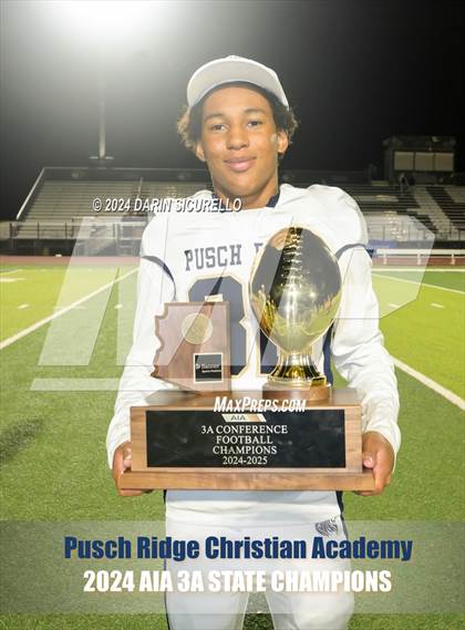 Thumbnail 3 in Pusch Ridge Christian Academy vs ALA - West Foothills (AIA 3A Division Final - Awards) photogallery.