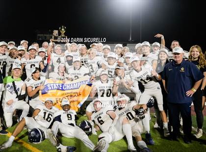 Thumbnail 2 in Pusch Ridge Christian Academy vs ALA - West Foothills (AIA 3A Division Final - Awards) photogallery.
