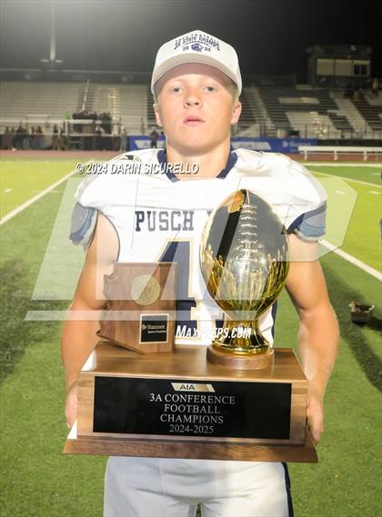 Thumbnail 1 in Pusch Ridge Christian Academy vs ALA - West Foothills (AIA 3A Division Final - Awards) photogallery.
