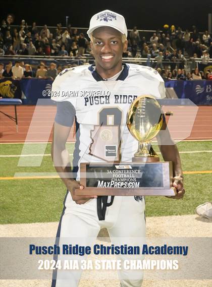 Thumbnail 2 in Pusch Ridge Christian Academy vs ALA - West Foothills (AIA 3A Division Final - Awards) photogallery.