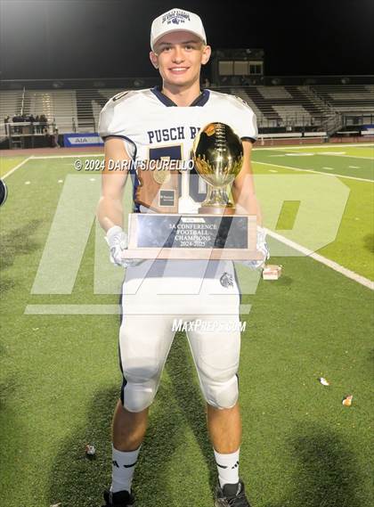 Thumbnail 1 in Pusch Ridge Christian Academy vs ALA - West Foothills (AIA 3A Division Final - Awards) photogallery.