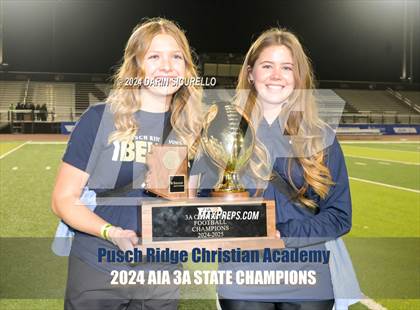 Thumbnail 3 in Pusch Ridge Christian Academy vs ALA - West Foothills (AIA 3A Division Final - Awards) photogallery.