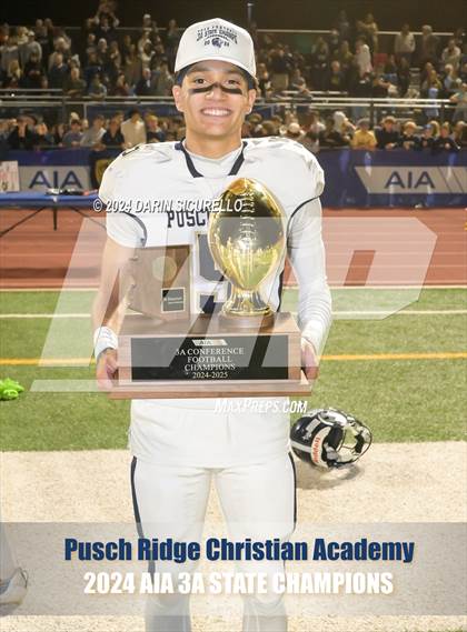 Thumbnail 1 in Pusch Ridge Christian Academy vs ALA - West Foothills (AIA 3A Division Final - Awards) photogallery.