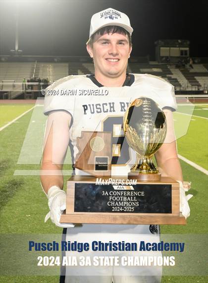 Thumbnail 1 in Pusch Ridge Christian Academy vs ALA - West Foothills (AIA 3A Division Final - Awards) photogallery.