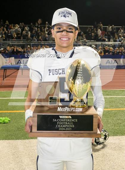 Thumbnail 2 in Pusch Ridge Christian Academy vs ALA - West Foothills (AIA 3A Division Final - Awards) photogallery.