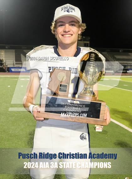 Thumbnail 1 in Pusch Ridge Christian Academy vs ALA - West Foothills (AIA 3A Division Final - Awards) photogallery.