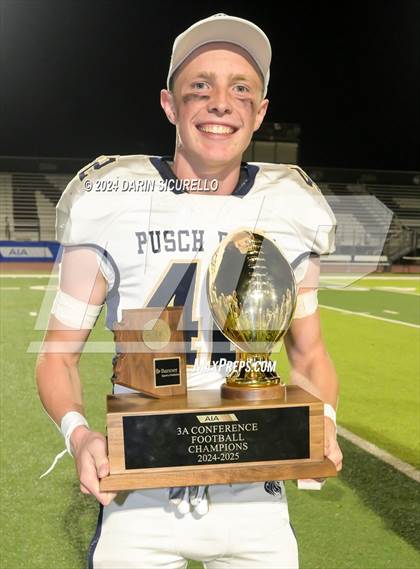 Thumbnail 1 in Pusch Ridge Christian Academy vs ALA - West Foothills (AIA 3A Division Final - Awards) photogallery.