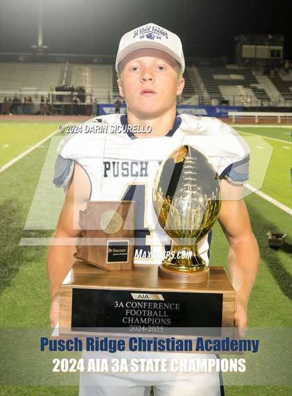 Thumbnail 2 in Pusch Ridge Christian Academy vs ALA - West Foothills (AIA 3A Division Final - Awards) photogallery.