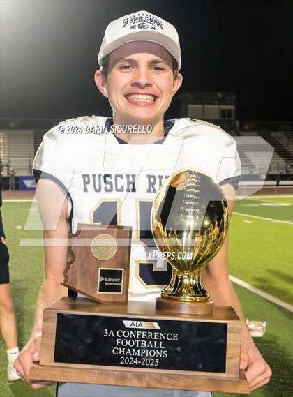 Thumbnail 2 in Pusch Ridge Christian Academy vs ALA - West Foothills (AIA 3A Division Final - Awards) photogallery.