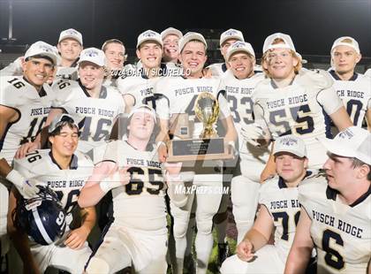 Thumbnail 2 in Pusch Ridge Christian Academy vs ALA - West Foothills (AIA 3A Division Final - Awards) photogallery.