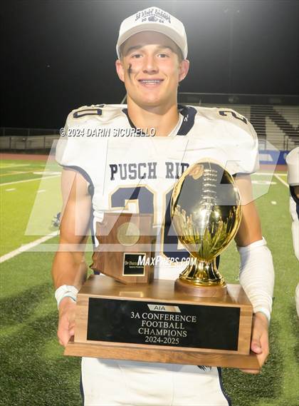 Thumbnail 2 in Pusch Ridge Christian Academy vs ALA - West Foothills (AIA 3A Division Final - Awards) photogallery.