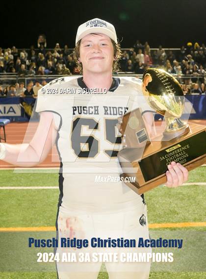Thumbnail 3 in Pusch Ridge Christian Academy vs ALA - West Foothills (AIA 3A Division Final - Awards) photogallery.