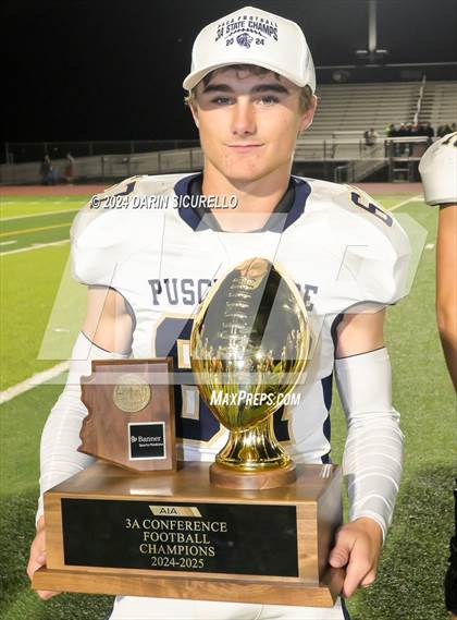 Thumbnail 1 in Pusch Ridge Christian Academy vs ALA - West Foothills (AIA 3A Division Final - Awards) photogallery.