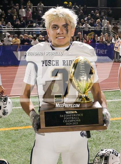 Thumbnail 2 in Pusch Ridge Christian Academy vs ALA - West Foothills (AIA 3A Division Final - Awards) photogallery.