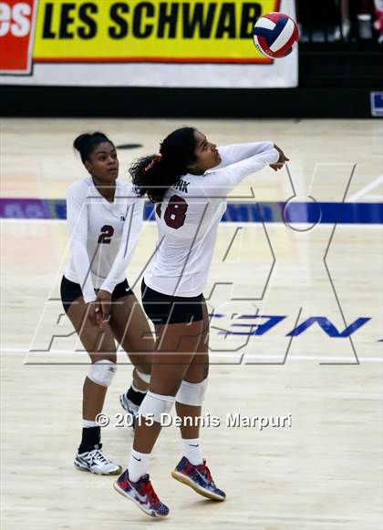 Thumbnail 3 in Independence vs. Central Valley Christian (CIF Central D2 Final) photogallery.