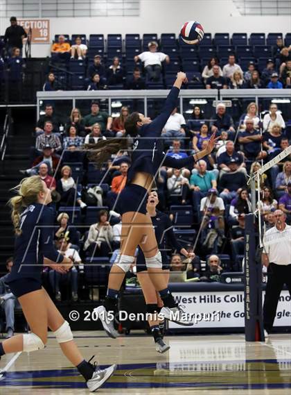 Thumbnail 3 in Independence vs. Central Valley Christian (CIF Central D2 Final) photogallery.
