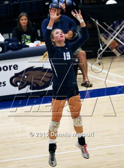 Thumbnail 3 in Independence vs. Central Valley Christian (CIF Central D2 Final) photogallery.