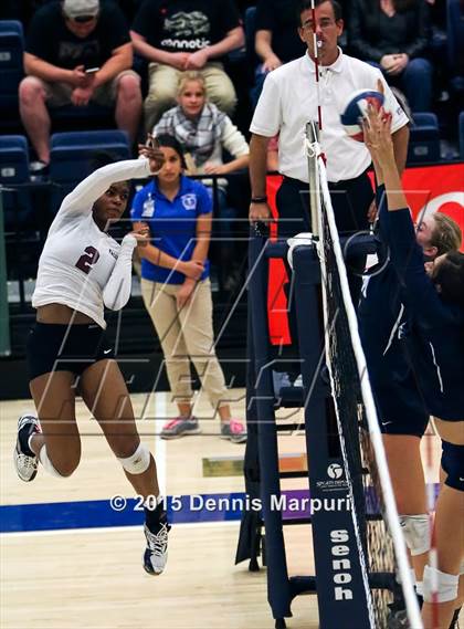 Thumbnail 2 in Independence vs. Central Valley Christian (CIF Central D2 Final) photogallery.