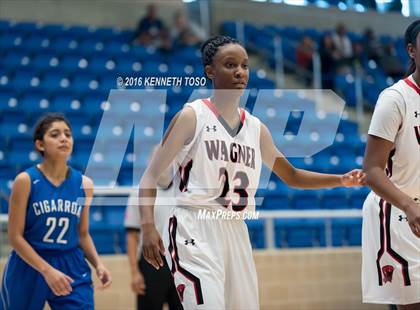 Thumbnail 2 in Wagner vs. Cigarroa (NISD Girls Basketball Tournament) photogallery.