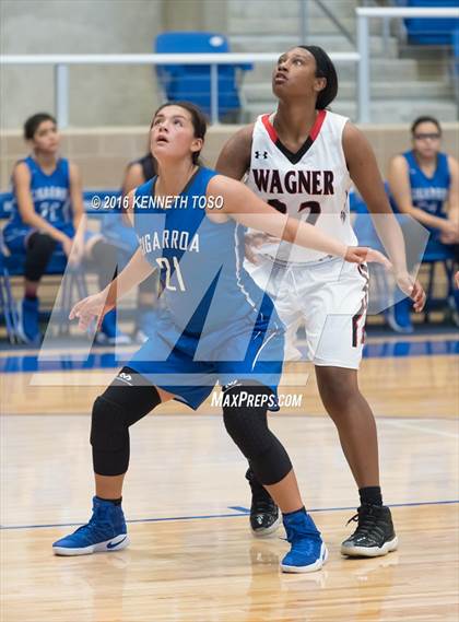 Thumbnail 1 in Wagner vs. Cigarroa (NISD Girls Basketball Tournament) photogallery.