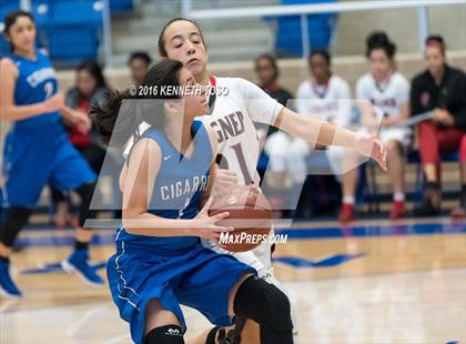 Thumbnail 3 in Wagner vs. Cigarroa (NISD Girls Basketball Tournament) photogallery.