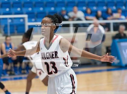 Thumbnail 3 in Wagner vs. Cigarroa (NISD Girls Basketball Tournament) photogallery.
