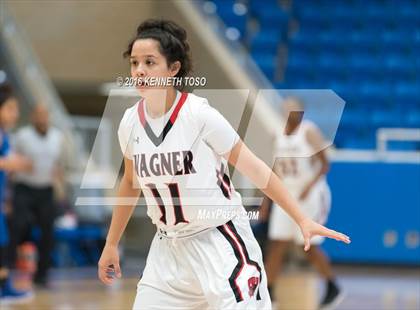 Thumbnail 3 in Wagner vs. Cigarroa (NISD Girls Basketball Tournament) photogallery.