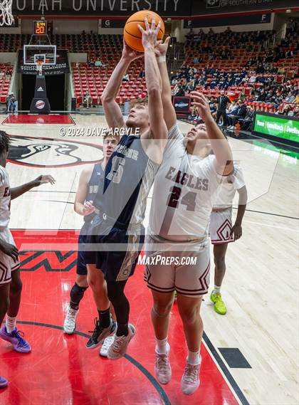 Thumbnail 1 in Duchesne vs. American Prep WV (UHSAA 2A Quarterfinal) photogallery.
