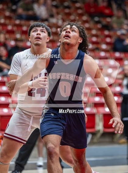 Thumbnail 2 in Duchesne vs. American Prep WV (UHSAA 2A Quarterfinal) photogallery.