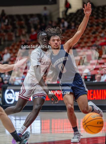 Thumbnail 2 in Duchesne vs. American Prep WV (UHSAA 2A Quarterfinal) photogallery.