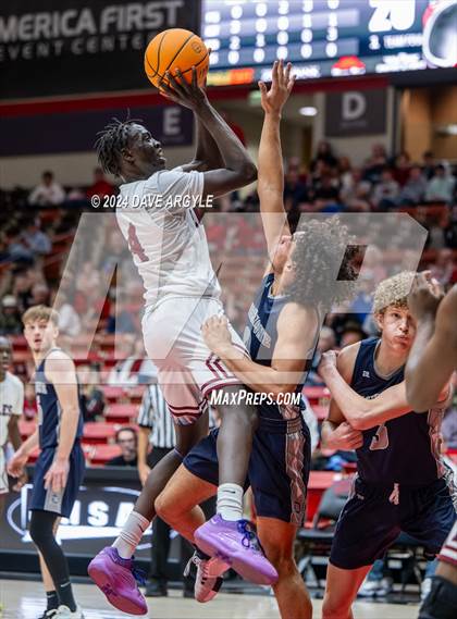 Thumbnail 2 in Duchesne vs. American Prep WV (UHSAA 2A Quarterfinal) photogallery.