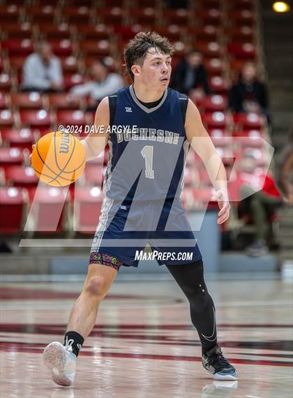 Thumbnail 2 in Duchesne vs. American Prep WV (UHSAA 2A Quarterfinal) photogallery.
