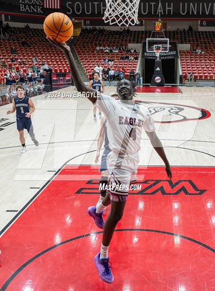 Thumbnail 1 in Duchesne vs. American Prep WV (UHSAA 2A Quarterfinal) photogallery.
