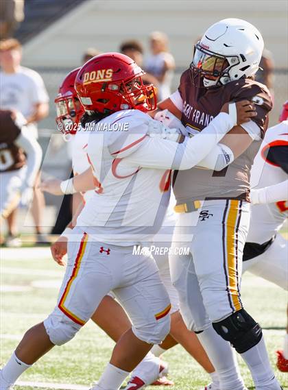 Thumbnail 3 in JV: Cathedral Catholic @ Saint Francis photogallery.