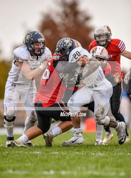 Thumbnail 2 in IC Catholic Prep @ Stillman Valley (IHSA 2nd Round Playoff) photogallery.