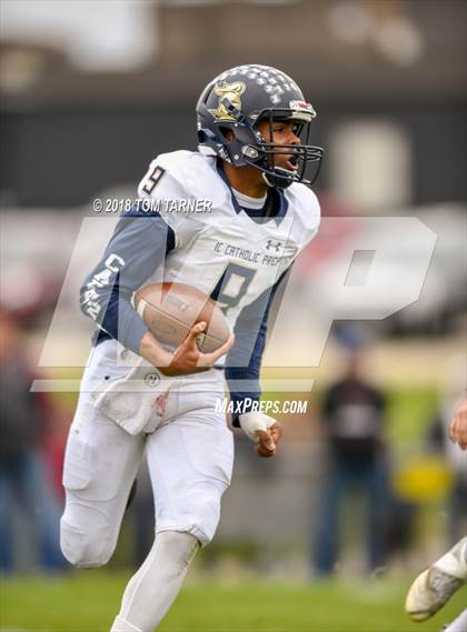 Thumbnail 2 in IC Catholic Prep @ Stillman Valley (IHSA 2nd Round Playoff) photogallery.