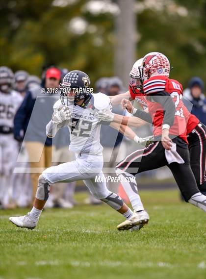Thumbnail 3 in IC Catholic Prep @ Stillman Valley (IHSA 2nd Round Playoff) photogallery.