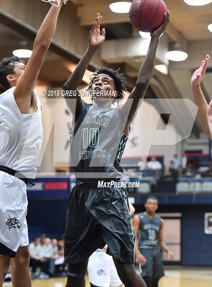 Thumbnail 2 in Moreau Catholic vs. Woodcreek (MaxPreps MLK Classic) photogallery.
