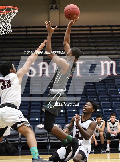 Thumbnail 1 in Moreau Catholic vs. Woodcreek (MaxPreps MLK Classic) photogallery.