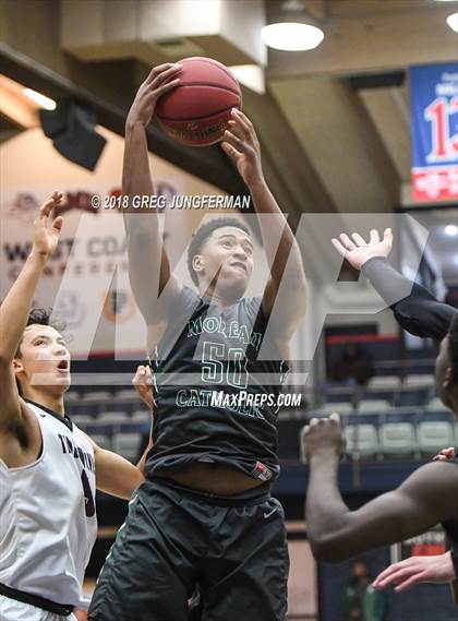 Thumbnail 1 in Moreau Catholic vs. Woodcreek (MaxPreps MLK Classic) photogallery.