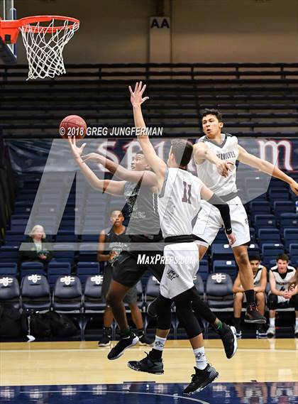 Thumbnail 1 in Moreau Catholic vs. Woodcreek (MaxPreps MLK Classic) photogallery.