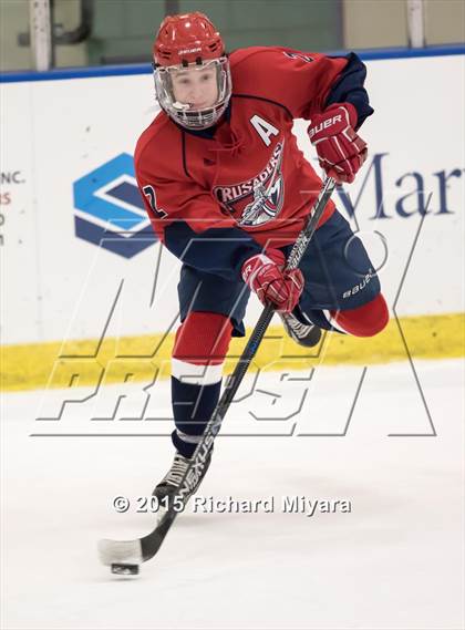 Thumbnail 2 in Bow vs Manchester Memorial (Bauer Holiday Tournament) photogallery.