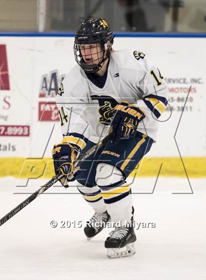 Thumbnail 2 in Bow vs Manchester Memorial (Bauer Holiday Tournament) photogallery.
