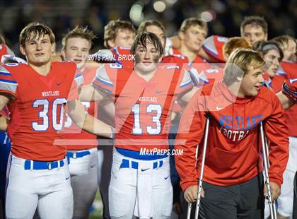 Thumbnail 3 in Westlake vs Schertz Clemens (UIL 6A D2 Region IV Bi-District Playoff) photogallery.