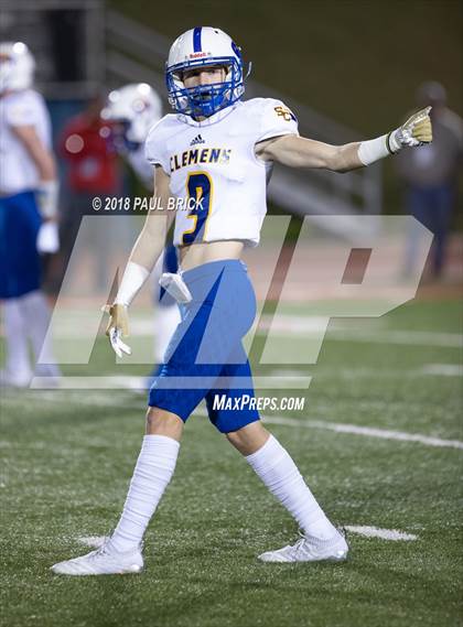 Thumbnail 3 in Westlake vs Schertz Clemens (UIL 6A D2 Region IV Bi-District Playoff) photogallery.