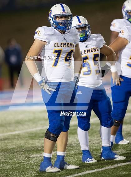 Thumbnail 3 in Westlake vs Schertz Clemens (UIL 6A D2 Region IV Bi-District Playoff) photogallery.