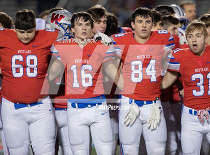 Thumbnail 2 in Westlake vs Schertz Clemens (UIL 6A D2 Region IV Bi-District Playoff) photogallery.