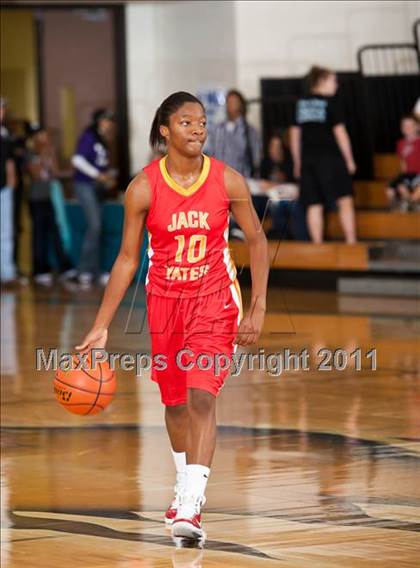 Thumbnail 2 in Yates vs Madison (McDonald's Texas Invitational) photogallery.