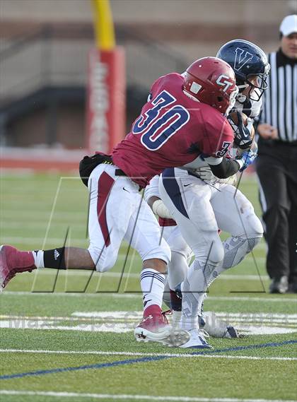 Thumbnail 2 in Valor Christian @ Cherokee Trail (CHSAA 5A SemifInal) photogallery.