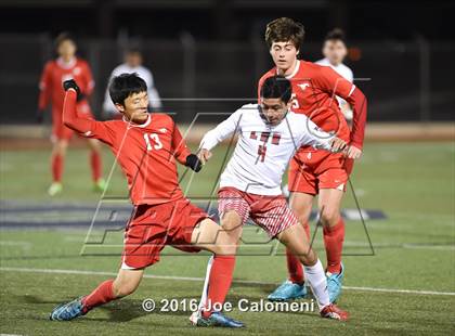 Thumbnail 2 in Lee [Robert E.] vs Memorial (Smithson Valley Tournament) photogallery.